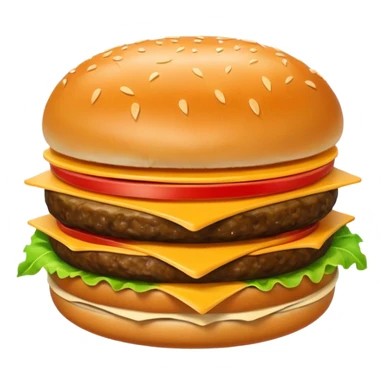 amburguesa co siendo comida sticker