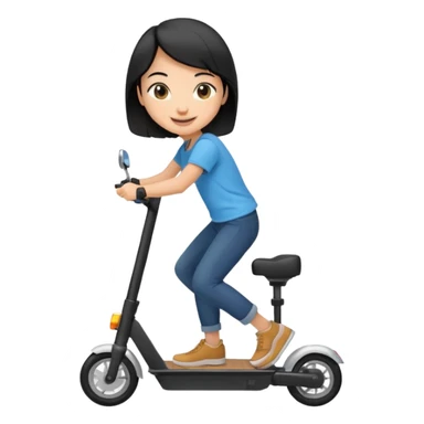 Patín eléctrico  sticker