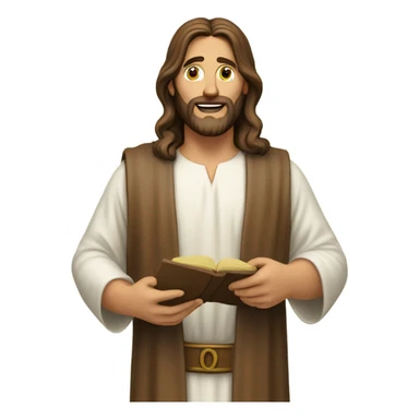 Jesus Christ accounting sticker