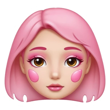 liquid blush  sticker