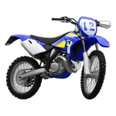 Siège sur une 125 yz sticker