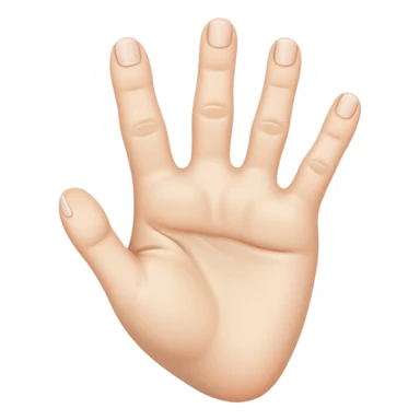 a foot with hand fingers sticker