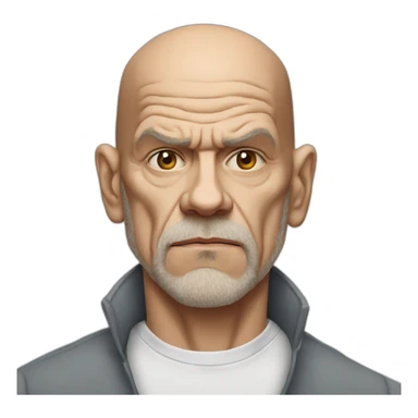 john malkovich serious sticker