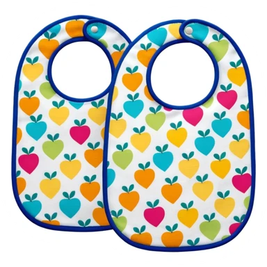 Patterned Baby Bibs sticker