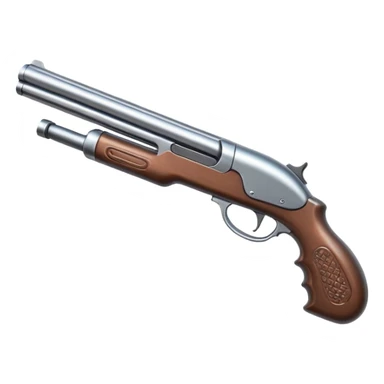metal shotgun sticker
