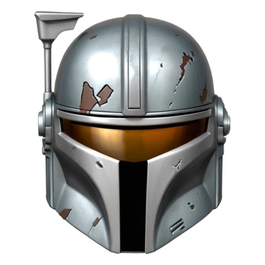 mandalorian helmet sticker