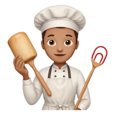 a baker sticker
