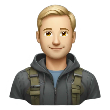 russian ai startup founder sticker