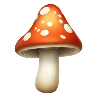 Fairy mushroom sticker