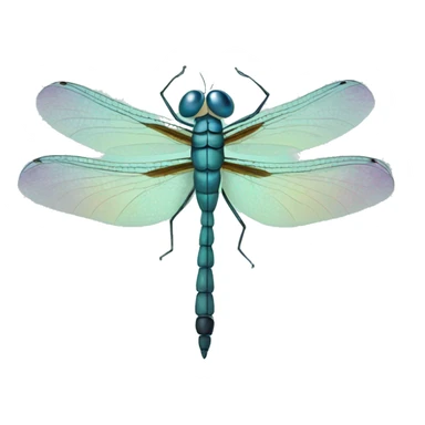 cartoon dragonfly sticker