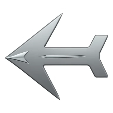 arrow pointing to the right animated in grey colors sticker