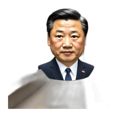 President Xi on the Golden States Bridge sticker