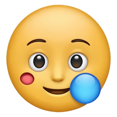 Create a verify meta parody badge  emoji with this ✅🔵 sticker