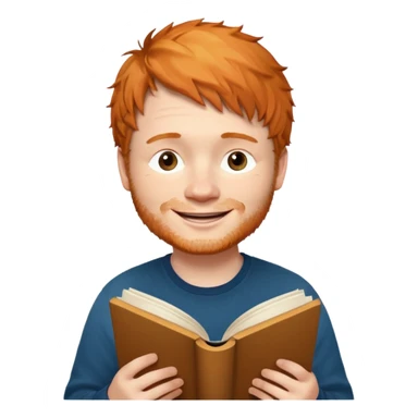 ed sheran read book sticker