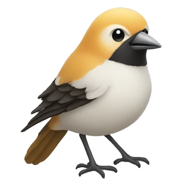 Create a bird sticker