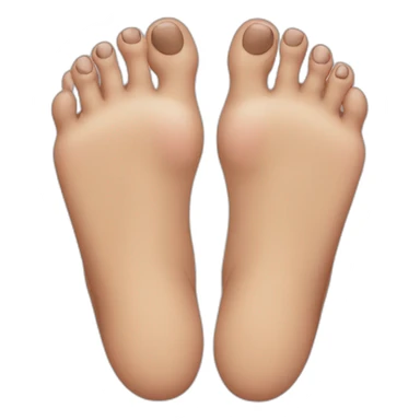 ugly feet sticker