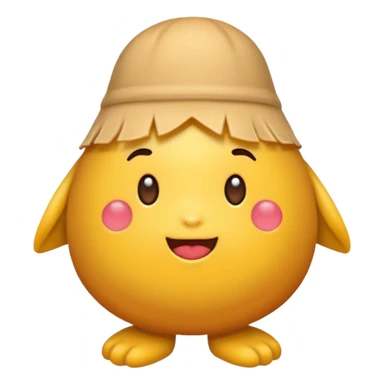 Emouji de un chita de cuerpo completo sticker