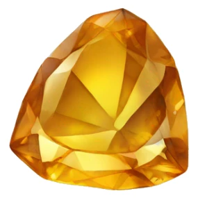 Citrine gem sticker
