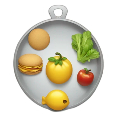weighting food sticker