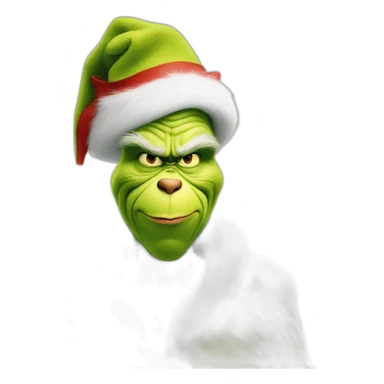How the Grinch stole Christmas sticker