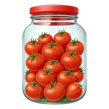 Jar of tomatos sticker