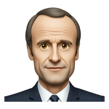 Macron Mitterrand sticker