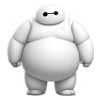 Baymax from big hero 6 sticker