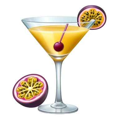Passionfruit martini sticker