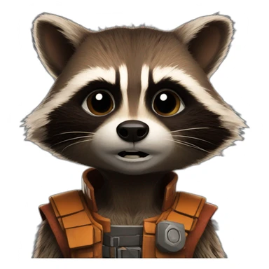 Rocket Raccoon sticker