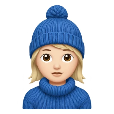 knitted beanie sticker