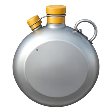 Camp Essentials, canteen,negative:character. sticker