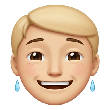 Happy and cry sticker