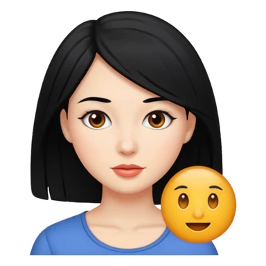 Mujer peli negra  sticker