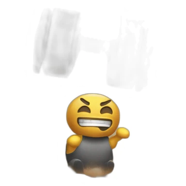 dumbbells in the dust sticker