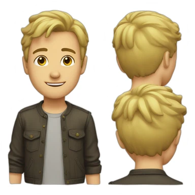 Olivier haus sticker