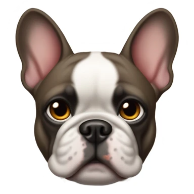 French bulldog named Barb  sticker