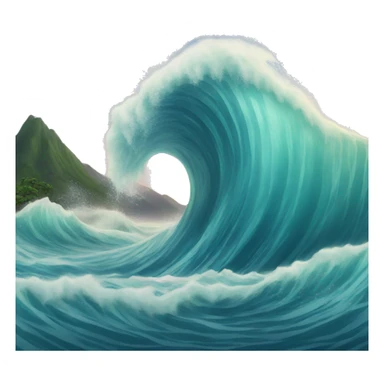 tsunami sticker