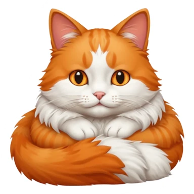 😺cat resting chin on hand sticker