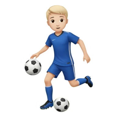  мальчик играет в футбол и эта картинка должна быть обведена в кружок !!!!!! sticker