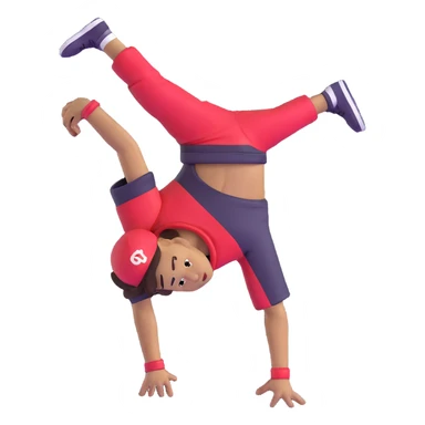 hiphop dancer breakdancing sticker