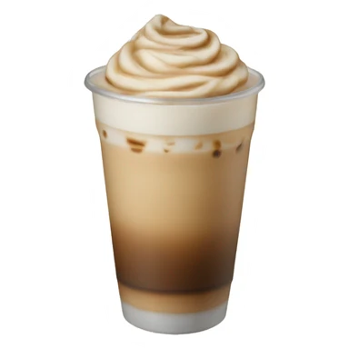 Iced latte sticker