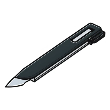 Box cutter with retractable blade, utility knife tool for cutting boxes and packaging sticker