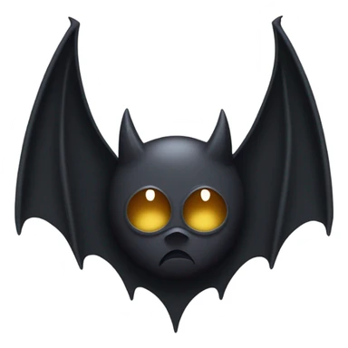 Batman themed letter B sticker