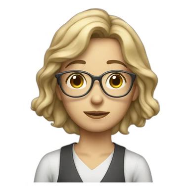 teacher of math want a rest sticker