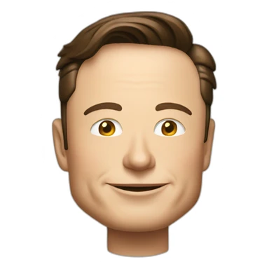 Elon Musk qui boit une bière sticker