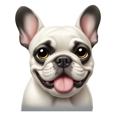 A French bulldog that is very stinky sticker