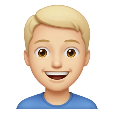 I want an overly excited face that says “I am so excited, I cannot contain. With eyes tightly squeezed closed together and a big grin emoji. Close their eyes  sticker