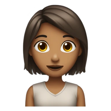 girl infatuated with someone sticker