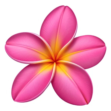 Plumeria sticker