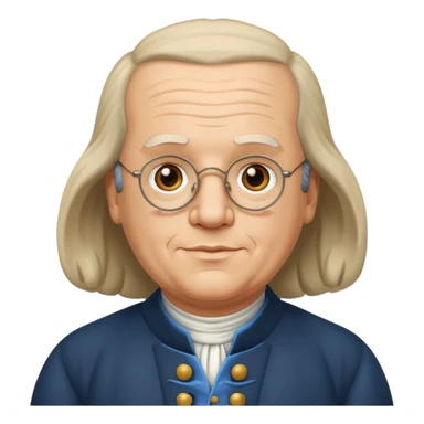 Benjamin Franklin sticker
